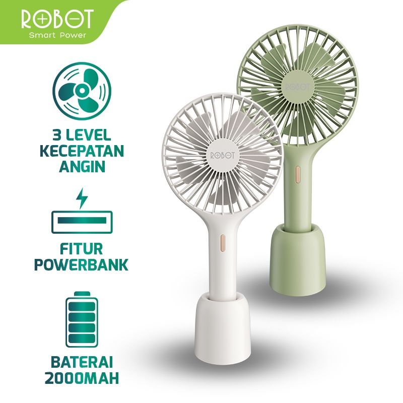 Robot RT-BF17 Portabel Mini Fan 2000mAh