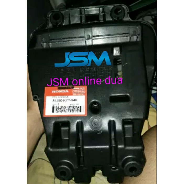 BOX BAGASI SCOOPY KARBU ORI AHM ORI ORIGINAL