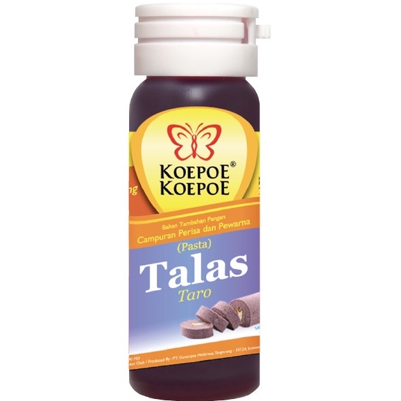 

Koepoe Pasta Talas 25ml Campuran Perisa dan Pewarna Taro