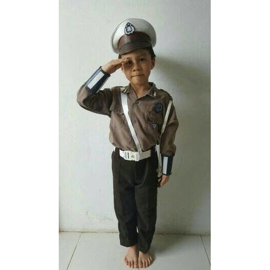 BAJU POCIL SERAGAM ANAK /POLISI CILIK/MURAH/HARGA DISTRIBUTOR