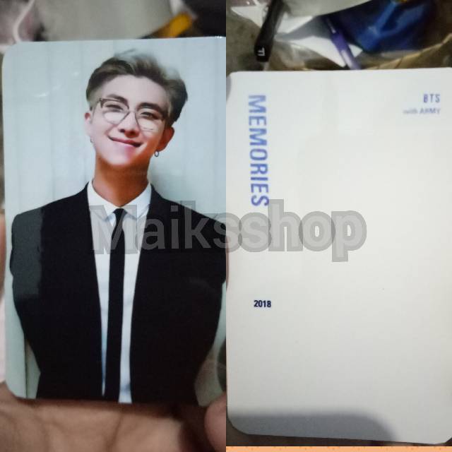 BTS Memories 2018 Photocard Kpop