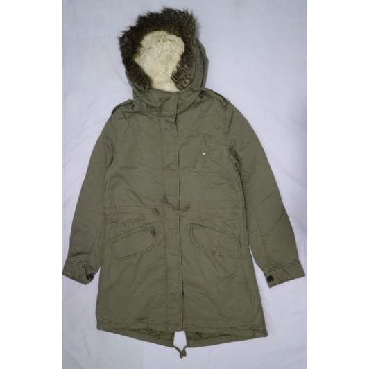 JAKET PARKA MILITARY ARMY / JAKET SECOND PARKA