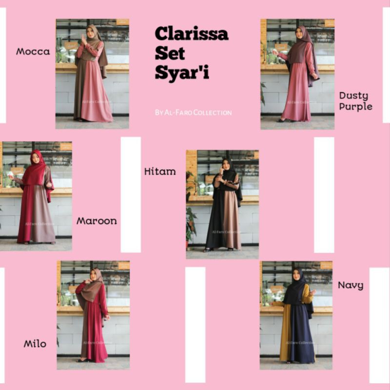 Clarissa Set ORI by Alfaro Collection