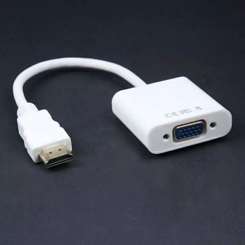 Converter HDMI TO VGA / Adapter Cable hdmi to Vga Bagus