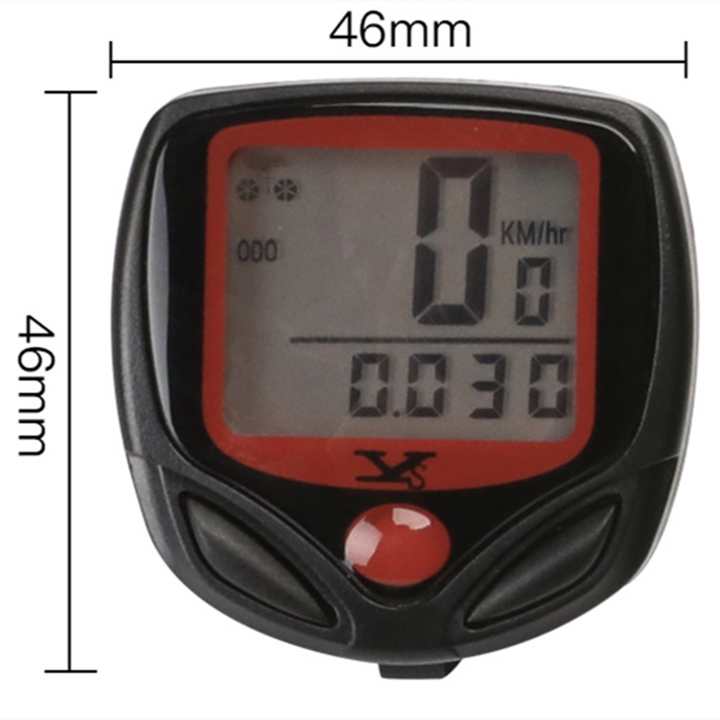 Bicycle Bike Digital LCD Display Speedometer Stopwatch Display