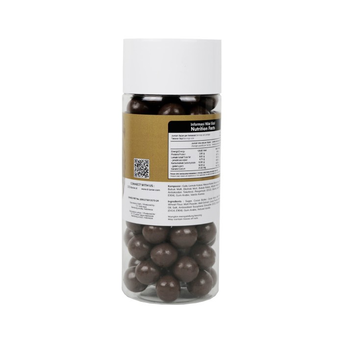 

54ekh D'Lanier Chocolate Malted Crunch - 250 Gr (Large Jar) 60J