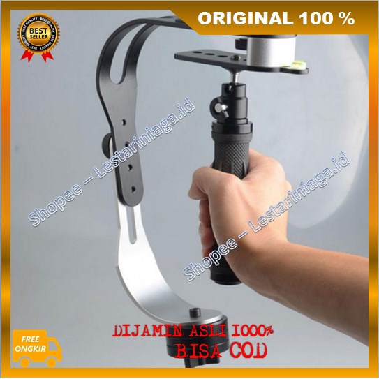 [BISA COD] Stabilizer Kamera / Handheld Gimbal DSLR GoPro Xiaomi Yi HP Alat Penyangga Kamera ORIGINA
