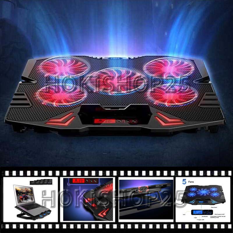 Kipas pendingin laptop Cooling Pad Laptop 5 Kipas
