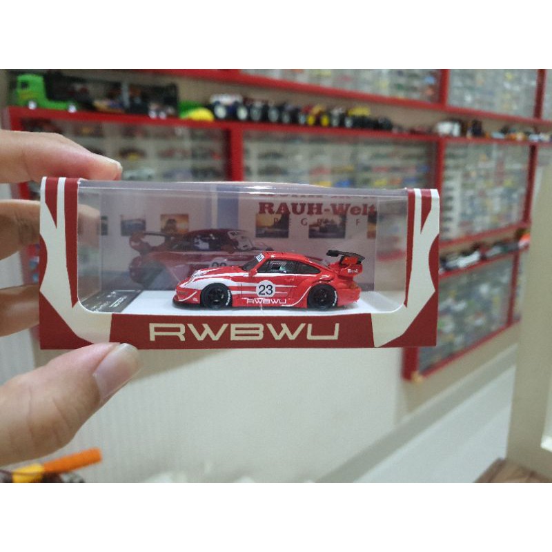 diecast timothy & pierre T&P porsche 993 RWB WU red resin