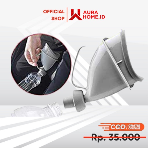 Urinator Travel Portable Emergency Toilet Pria Wanita Dewasa / Corong Untuk Pipis Kencing Wanita Pri