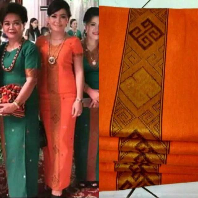 Dres tenun pamiring/paruki baju adat