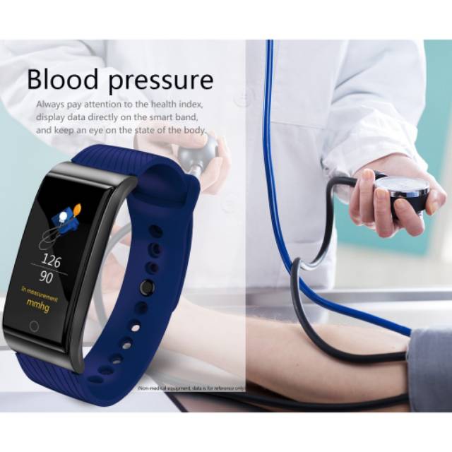 F4 Fashion Smartband Smart Fitness Bracelet Monitor Oksigen Tekanan Darah dan Detak Jantung