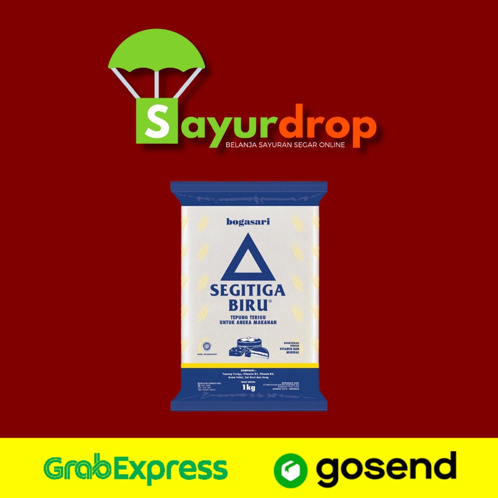 

Tepung Segitiga Biru Transparan 1 Kg - Murah Cepat - Instant/Same Day Delivery (Sayurdrop)