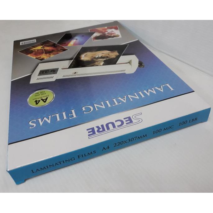 

Termurah Secure Plastik Laminating A4 - 100 Micron Offic
