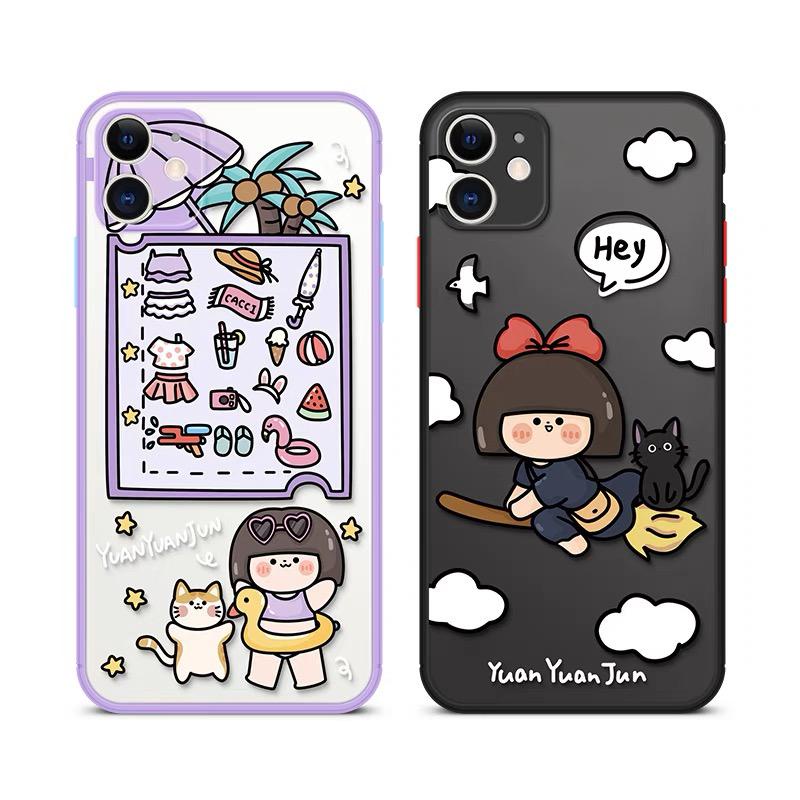 Soft case Lucu candy Lilac cantik Oppo A15 A15s A31 A33 A53 A3S A5 A9 A52 A72 A92 2020 F9 A16 A37/Neo 9 Realme C21y Xiaomi Redmi 8 FM03 FM04