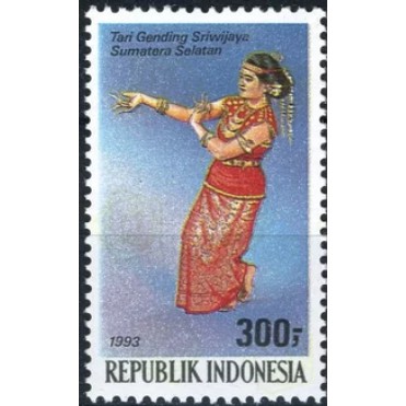 

Perangko Filateli 12205 Indonesia MNH 1v 22.12.1993 Local Dances 2nd Set - 1426