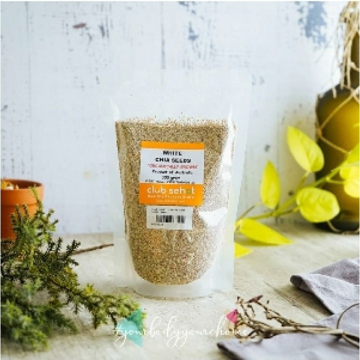 

White Chia Seeds Organic 500gr