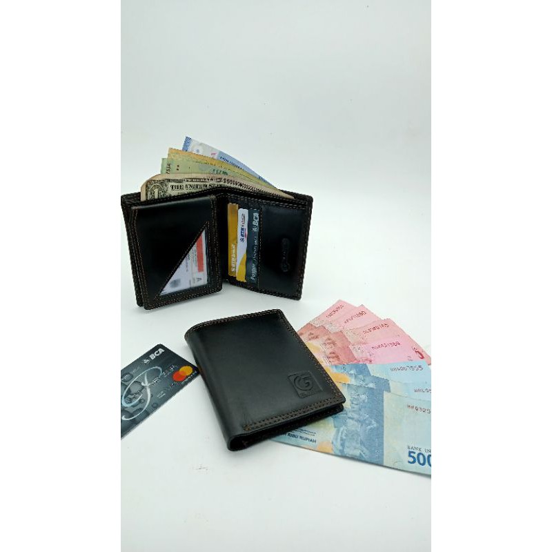 Dompet Kulit asli 100% untuk Pria Glardo