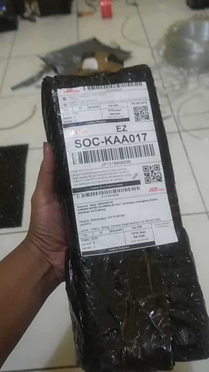 Kemasan Gusset Aluminium Foil  500 Gr 1/2kg