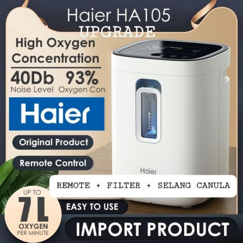 HAIER H105 OXYGEN CONCENTRATOR - OKSIGEN KONSENTRATOR HAIER