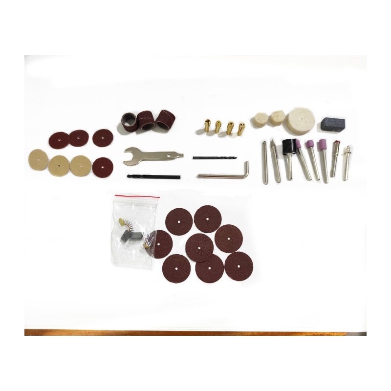 Aksesoris 40 pcs Mini Grinder + Carbon Brush gerinda mini