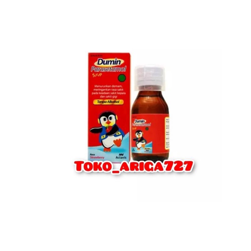 dumin syrup penurun panas anak / dumin syrup 60ml