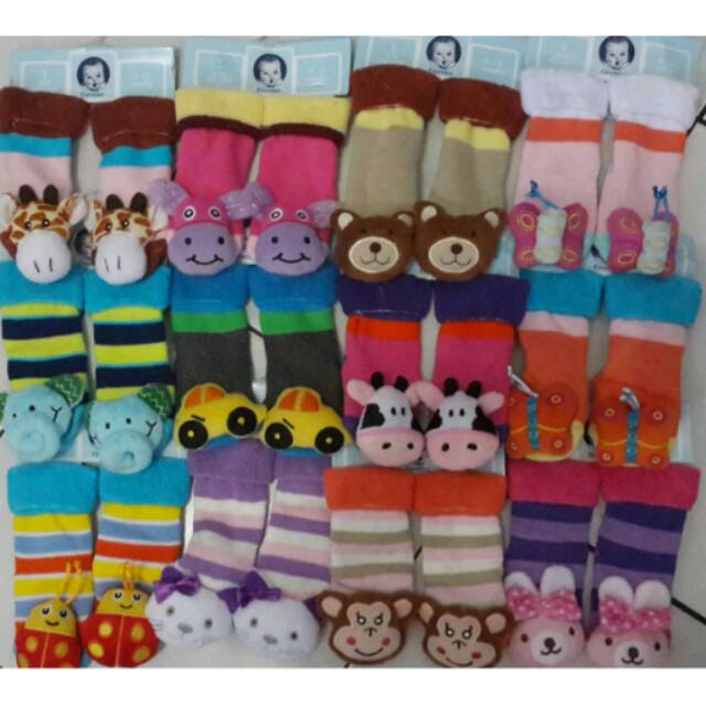 Kaos Kaki Rattle Gerber 0-12 Bulan