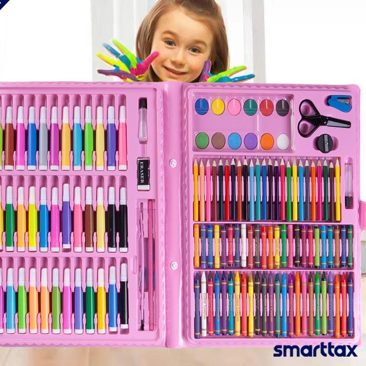 

Dijamin Miring harga.. Smart Oil Pastel Crayon 150 Macam Warna Set Koper 150 in 1 Cocok Untuk - CP4
