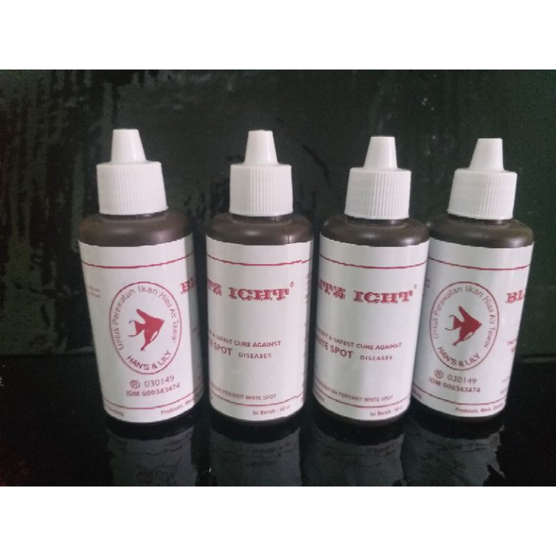 

Blitz Icht Methylene Blue Obat Biru Ikan hias white spot jamur