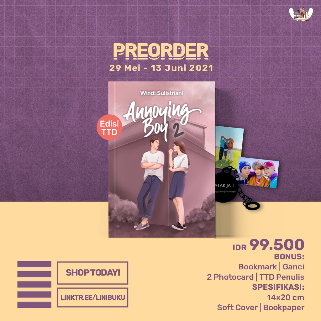 Novel Annoying Boy 2 Penulis : Windi Sulistriani-1