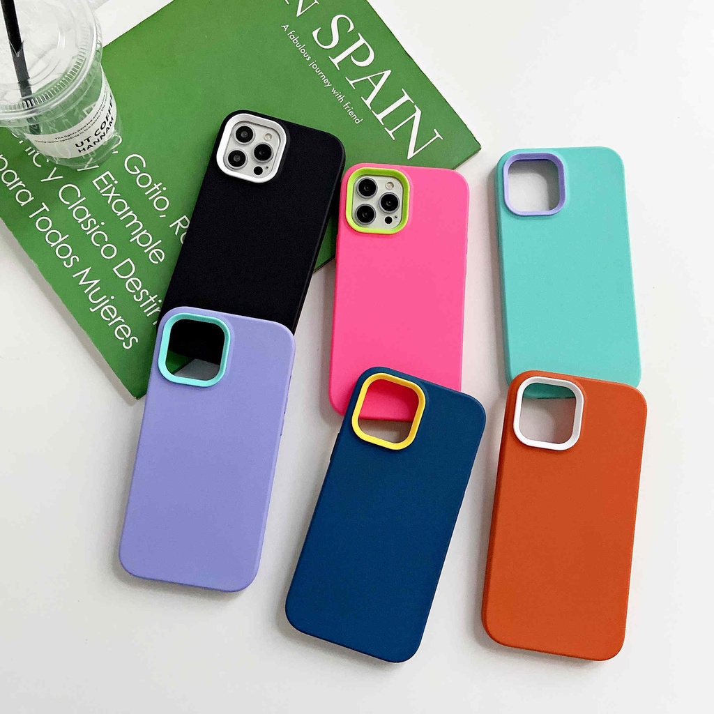 New Silicone 3in 1 Iphone Case iPhone12 iPhone12Pro iPhone11Promax