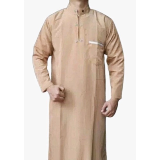 jubah muslim/jubah pria/ gamis pria dewasa/Jubah alharbi murah/S M L XL XXL