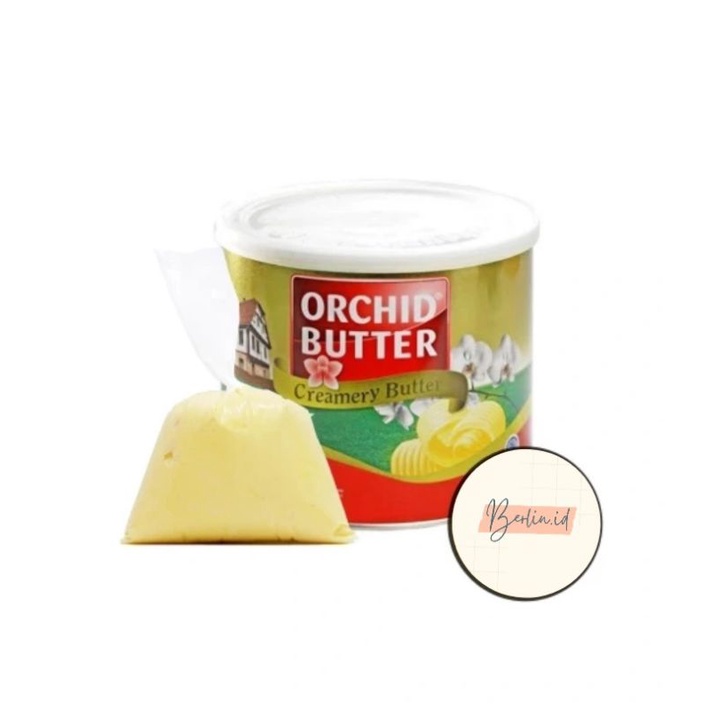 

Orchid Butter Salted 250 Gr [Repack] Tin Mentega Asin