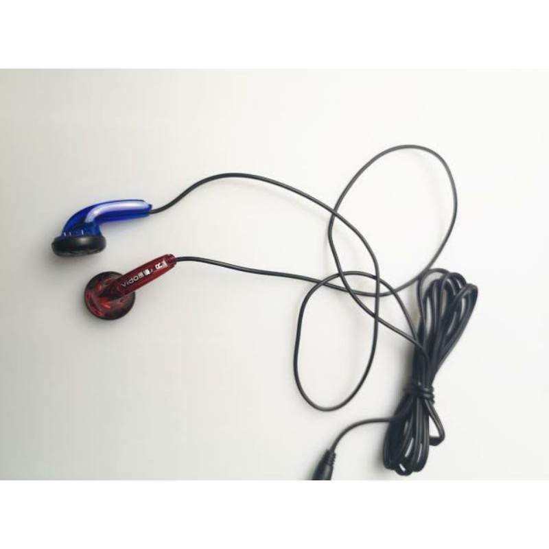 [LIMITED EDITION] Vido Candy RnB Blue+Red Colorway Earbud Earphone Bukan NICEHCK KGIS