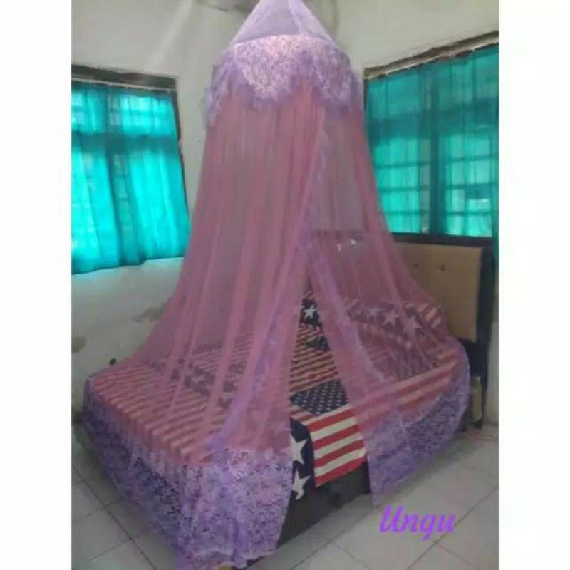 KELAMBU GANTUNG BRUKAT JUMBO JODHA +HULAHOOP TERLARIS