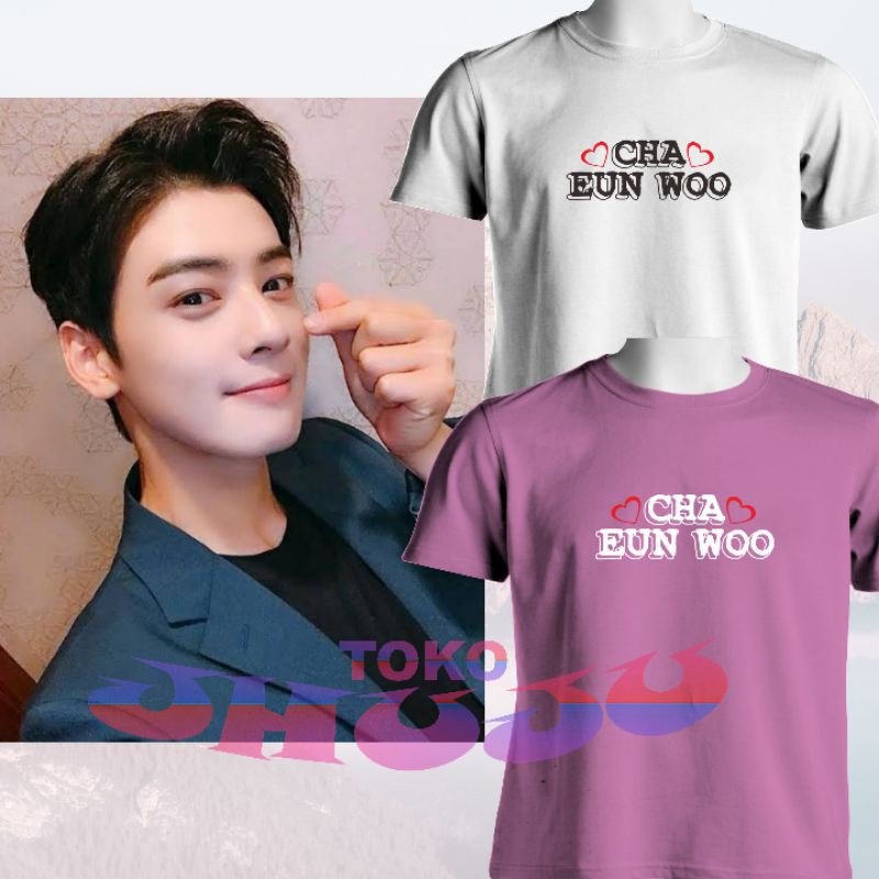 Baju Kaos CHA EUN WOO Astro True beauty