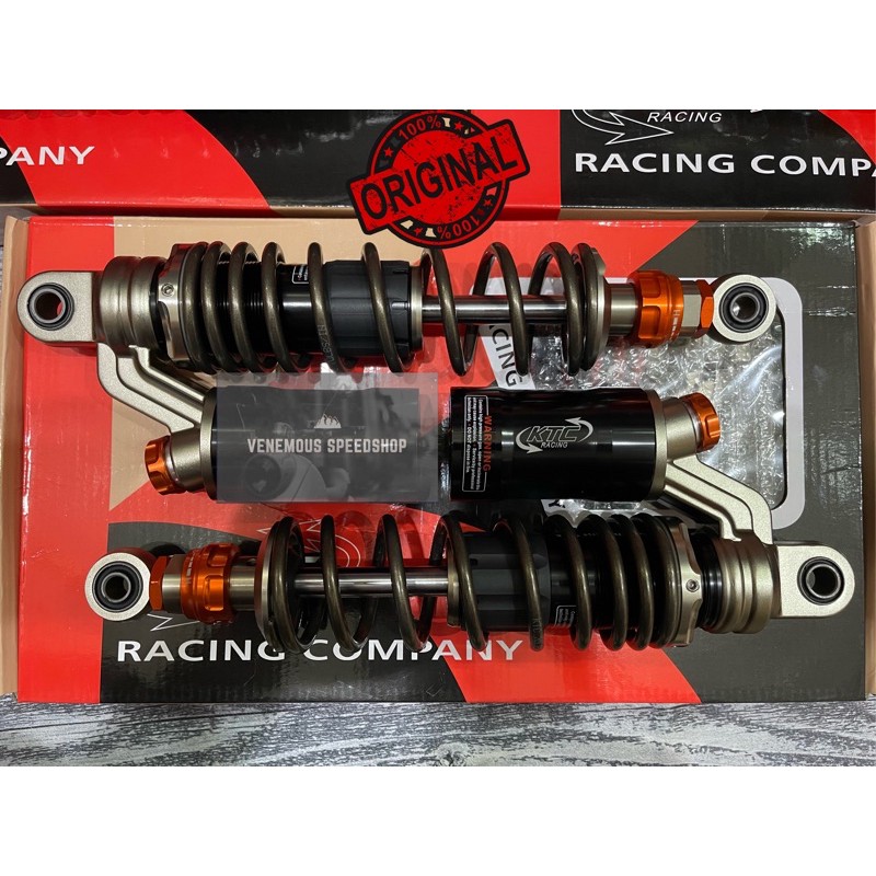 Shockbreaker Shock KTC Racing Extreme Bebek Ukuran 320MM - Titanium