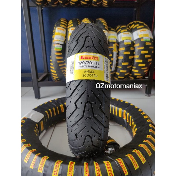 Ban Pirelli Angel Scooter 120/70-14 (Ban PCX 150 / ADV 150 / PCX 160 / Vario 160 / Aerox 155)