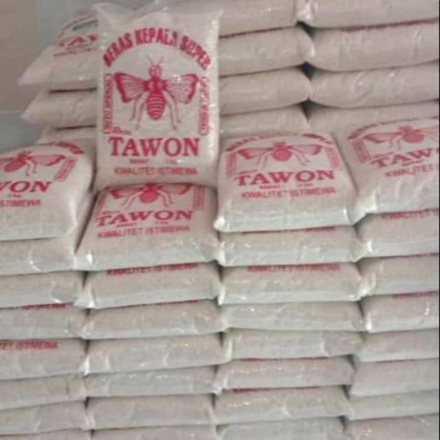 

Beras Merk Tawon 3kg