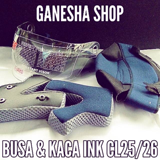 BUSA HELM INK CL 25/26 & KACA HELM INK CL 25/26