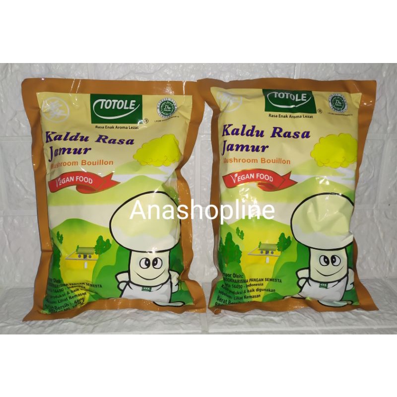 

Totole Kaldu Jamur 400gr / mushroom / mokocing / dried spices / bumbu dapur