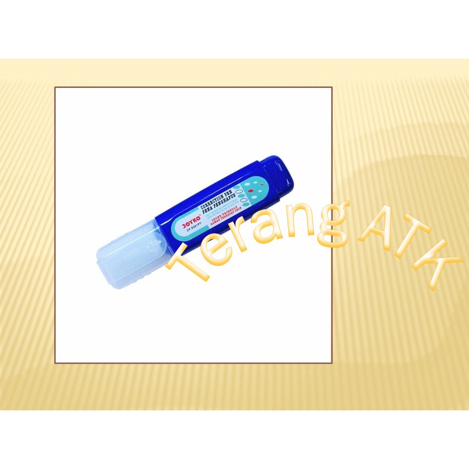 

Tipp Ex Cair Gepeng Biru Merek Joyko