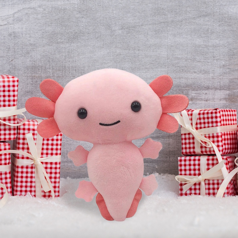 Mary Axolotl Untuk Dekorasi Boneka Mainan Tidur Bahan Katun Animal Grade Safety Toys