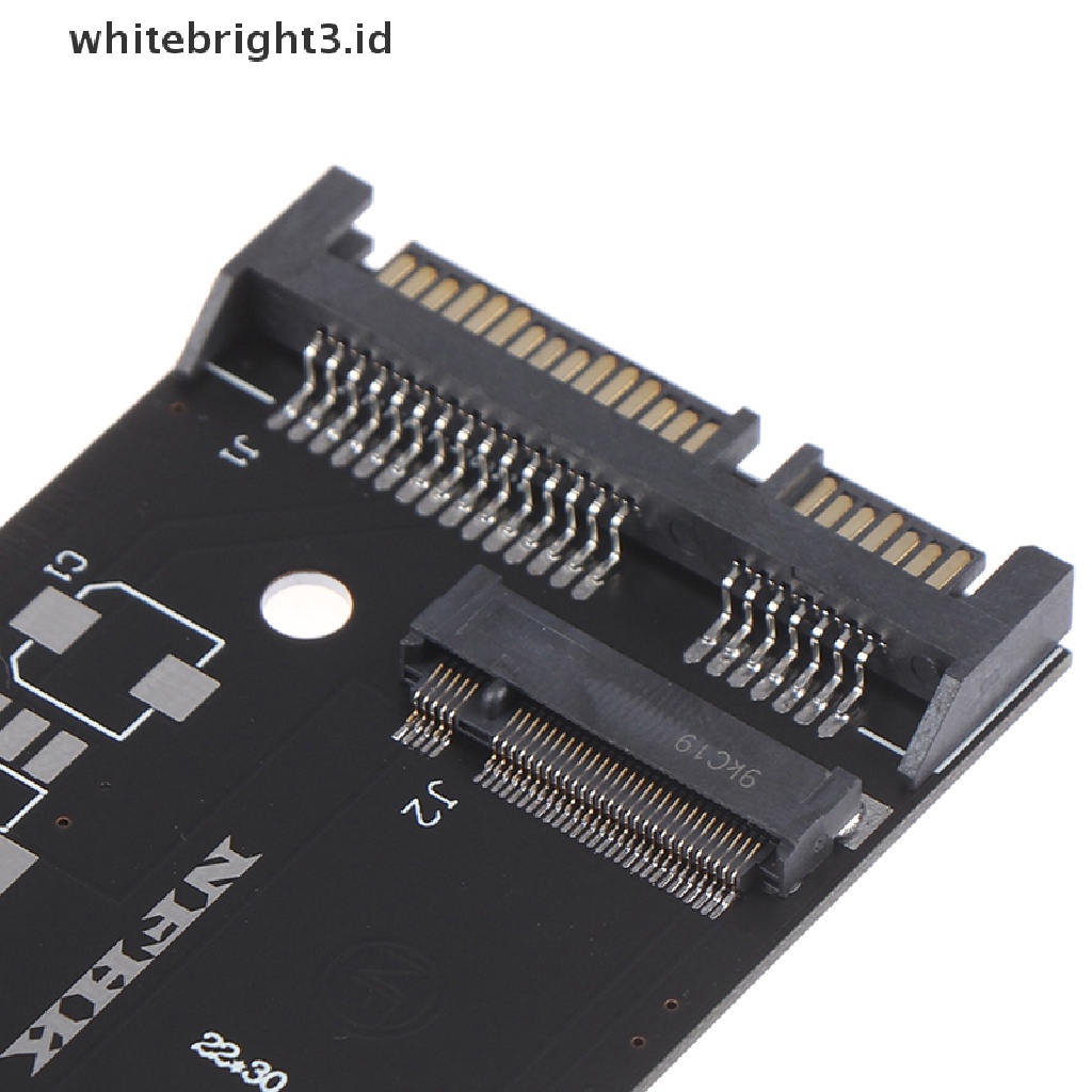 (whitebright3.id) Adapter expansion card B + m.2 ngff ssd Ke m.2 sata 3 raiser m.2 Ke sata