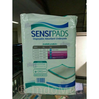 Sensi Pads / Underpad sensi  / perlak Sensipads