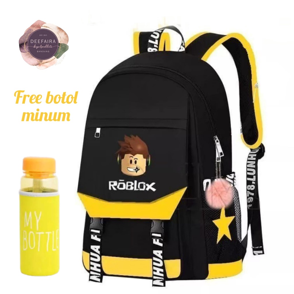 Tas Anak Model Lx1 Rbxoox Free Botol Minum Tas Ransel Sekolah Tk Dan Sd