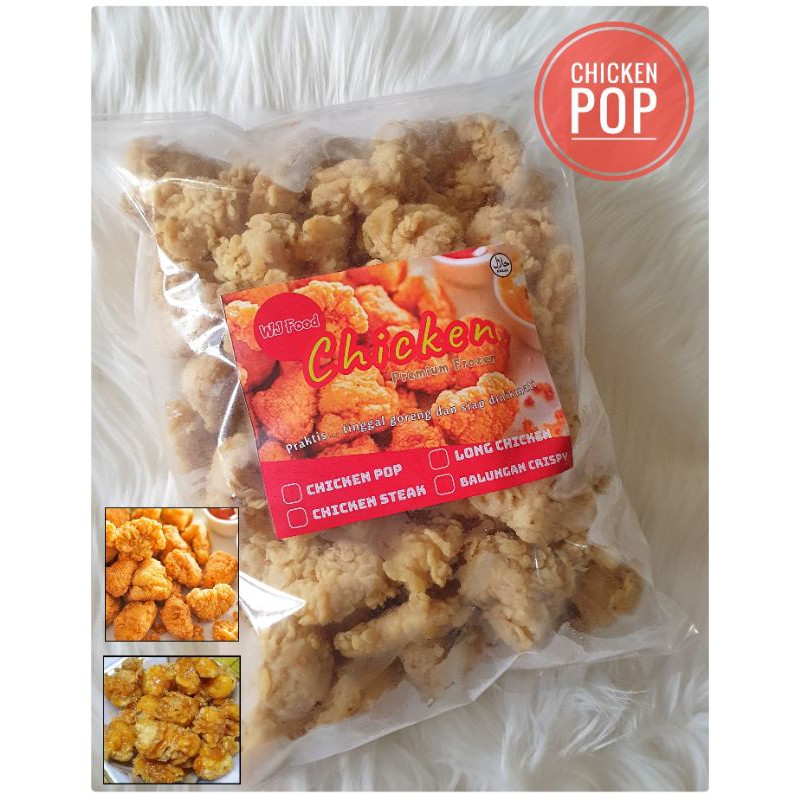 

Chicken Pop frozen praktis tinggal goreng