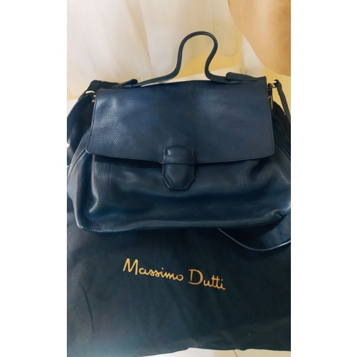 massimo dutti blue bag