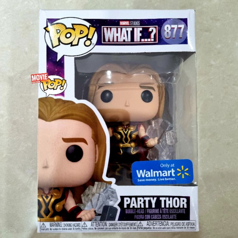 Funko POP What If - Party Thor Walmart Exclusive
