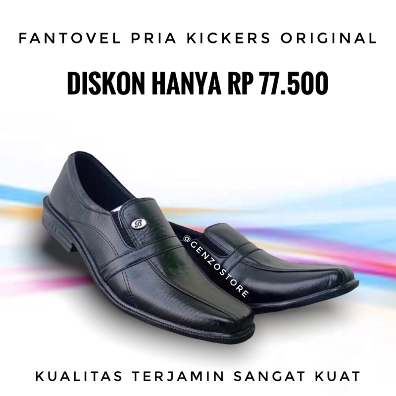 SEPATU PANTOFEL SLOP PRIA SEPATU FANTOFEL SEPATU FORMAL SLIP ON SEPATU KANTOR PRIA SEPATU KERJA SEPATU KULIT